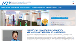 Desktop Screenshot of mvz-im-helios.de